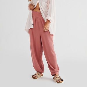 Free People Beach Better Days Ribbed Pants